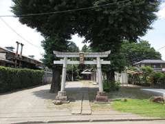 上新田日枝神社鳥居