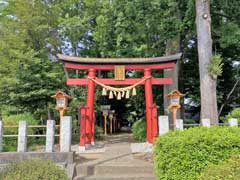 脚折白鬚神社鳥居