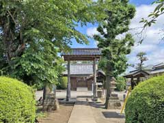 青柳氷川神社鳥居