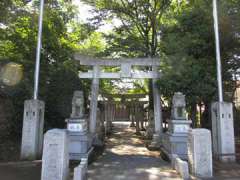 入間野神社鳥居