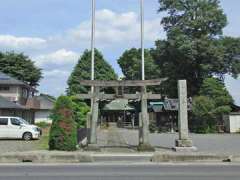 白鬚神社（柏原）鳥居