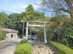 白鬚神社（寺竹）鳥居