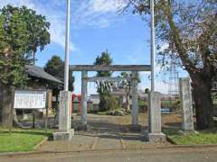 神明神社（谷ヶ貫）鳥居