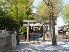 青柳八幡神社鳥居