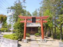 篠葉日枝神社鳥居