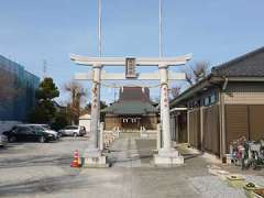 中馬場諏訪神社鳥居