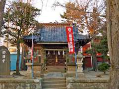 古新田稲荷神社社殿
