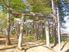 槐戸八幡神社鳥居