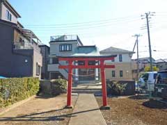 上根胡録天神社鳥居