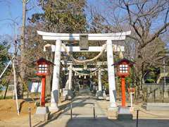 旭氷川神社鳥居