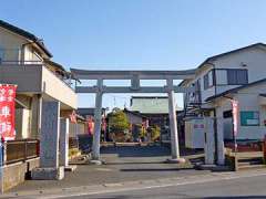 木曽根氷川神社鳥居