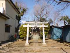 小山氷川神社鳥居