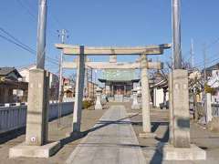 二丁目氷川神社鳥居