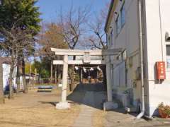 立野氷川神社鳥居