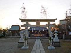 大瀬氷川神社鳥居