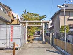 後谷八幡神社鳥居