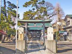 西袋・柳之宮氷川神社鳥居