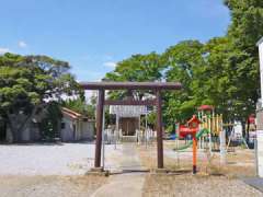 上谷塚神明神社鳥居