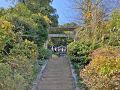 田黒諏訪神社鳥居