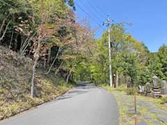 慈光寺旧仁王門跡地