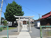 北秋津八雲神社鳥居