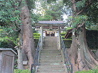 本郷氷川神社鳥居