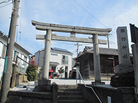 広谷諏訪神社鳥居