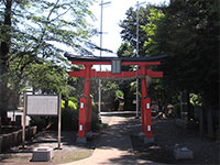 三ヶ島稲荷神社鳥居