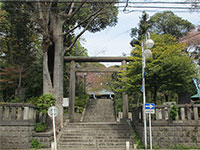 所澤神明社鳥居