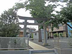 岩岡八幡神社鳥居