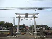 南永井八幡神社鳥居