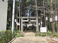 牛沼神明神社鳥居