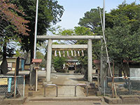 下新井熊野神社鳥居