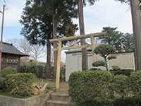 翁樹神社鳥居