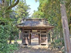 保田原波羅伊門神社随神門