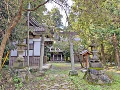 壱岐天手長男神社鳥居