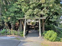 立原諏訪神社鳥居