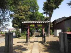 下銀谷稲荷神社鳥居