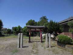 古名氷川神社鳥居