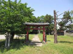 飯島新田稲荷神社鳥居