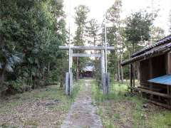 久保田横見神社鳥居