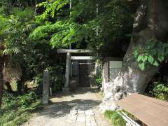 南吉見羽黒神社鳥居