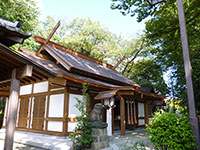 代田八幡神社拝殿