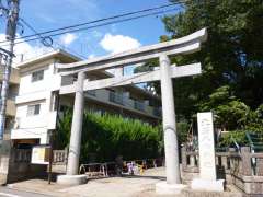 北澤八幡神社鳥居