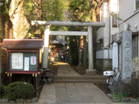 東玉川神社鳥居