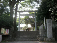 深沢神社鳥居