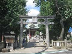 八幡山八幡社鳥居