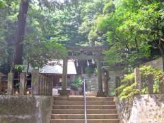 上野毛稲荷神社鳥居