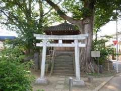 喜多見須賀神社鳥居