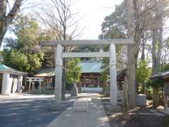 給田六所神社鳥居